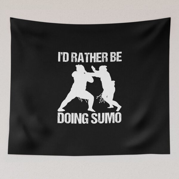 Item preview, I'd Rather Be Doing Sumo Wrestler Rikishi Makuuchi designed and sold by Nessshirts.