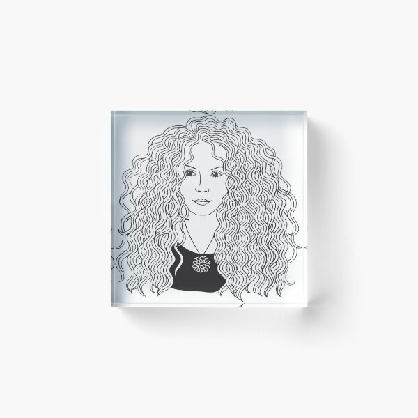 Item preview, Women With Curly Hair designed and sold by Jane Nichole.
