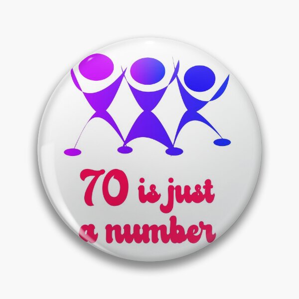 Item preview, Seventy is just a Number Graphic designed and sold by EdwardMonet.