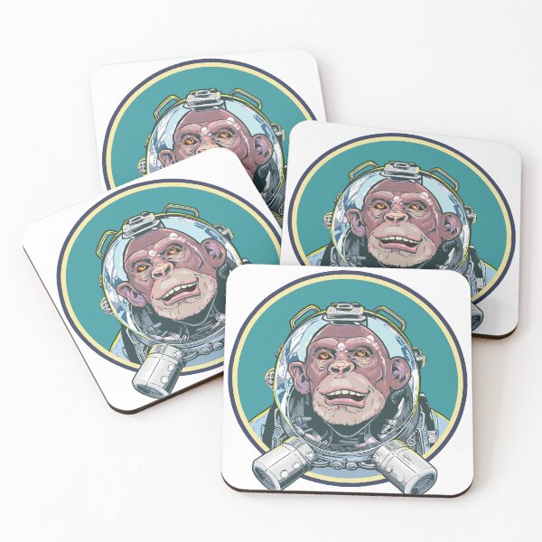 Item preview, Space Ape to the MOON! designed and sold by Daniel  Paul.