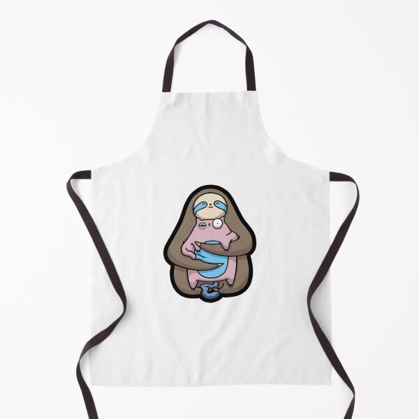 Item preview, Sloth Hugging Cat (Cotton Candy Ver.) designed and sold by DaDoodledrawing.
