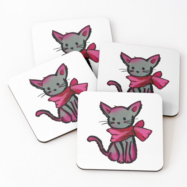 Item preview, Pink Cat designed and sold by looloandstitch.