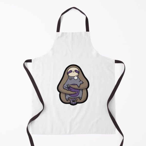 Item preview, Sloth Hugging Cat (Spooky Ver.) designed and sold by DaDoodledrawing.