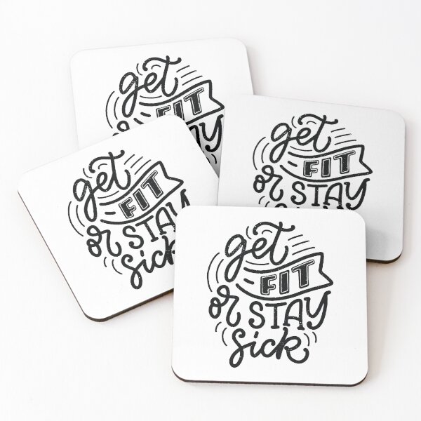 Item preview, Get Fit Or Stay Sick designed and sold by FoxLand.