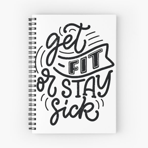 Item preview, Get Fit Or Stay Sick designed and sold by FoxLand.