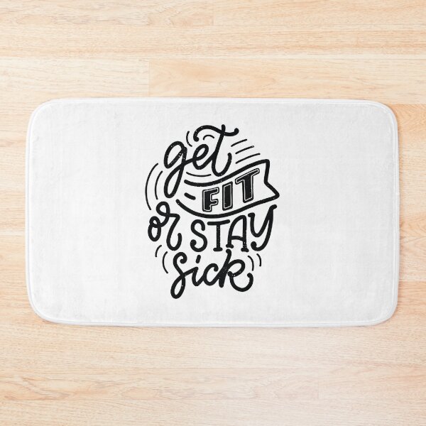Item preview, Get Fit Or Stay Sick designed and sold by FoxLand.