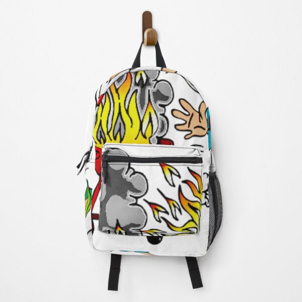 Item preview, Funny Cartoon Design Of a Chef ran away because of Fire  designed and sold by VIVEK KUMAR RAI.