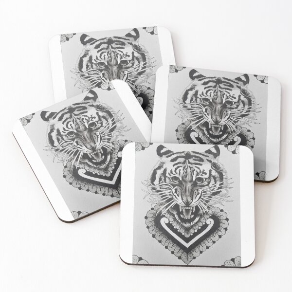 Artikelvorschau, Tiger & Mandala entworfen und verkauft von maiapizarroart.