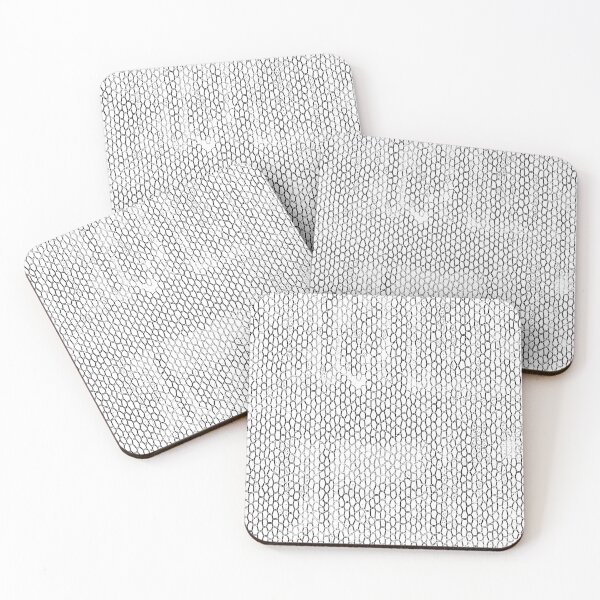 Item preview, "Modern and Sleek Grey Net"  designed and sold by bohokitty.