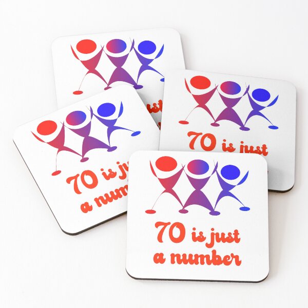 Item preview, Seventy is just a Number Red Graphic designed and sold by EdwardMonet.
