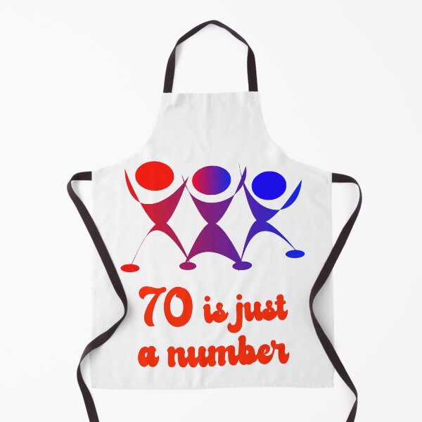 Item preview, Seventy is just a Number Red Graphic designed and sold by EdwardMonet.