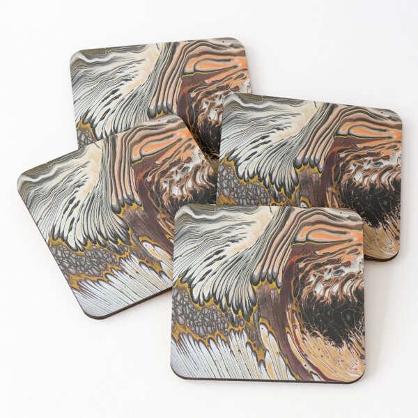 Item preview, Chomp! Abstract Art, Desert Hippie Arts designed and sold by ErikaTenney.