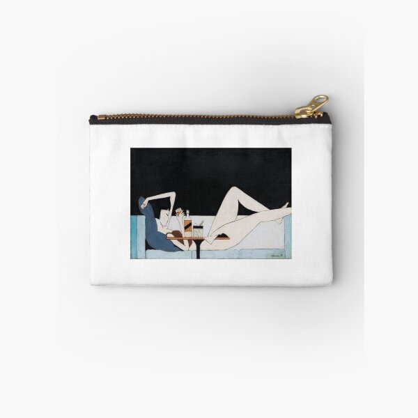 Item preview, Retro Art - Woman Lounging on Couch designed and sold by SydneyCun.