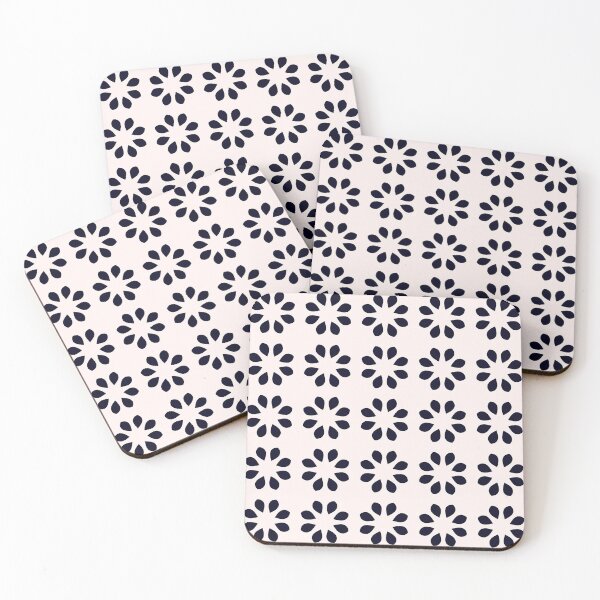 Item preview, Simple and abstract flower pattern designed and sold by AfterPatterns.