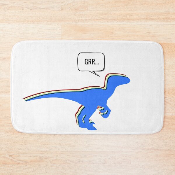 Item preview, electric raptor saying Grr designed and sold by Happy  Rex.