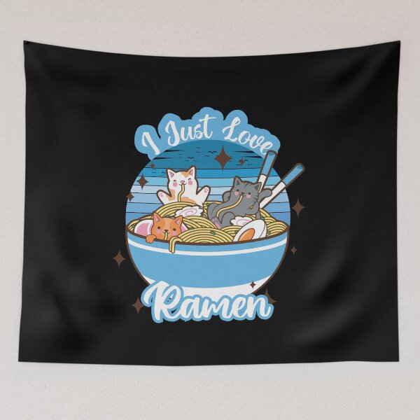 Item preview, I Just Love Ramen designed and sold by AmberSiraj.