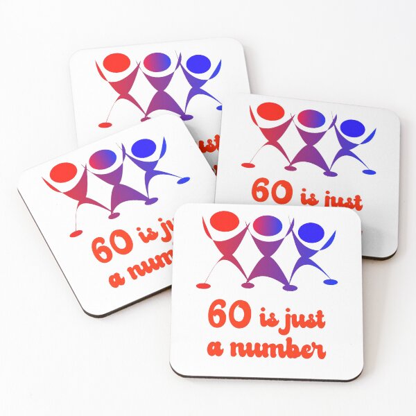Item preview, Sixty is just a Number Graphic RED designed and sold by EdwardMonet.