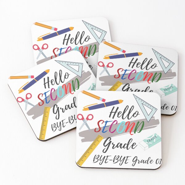 Item preview, Hello second grade designed and sold by Kiarasboutique.