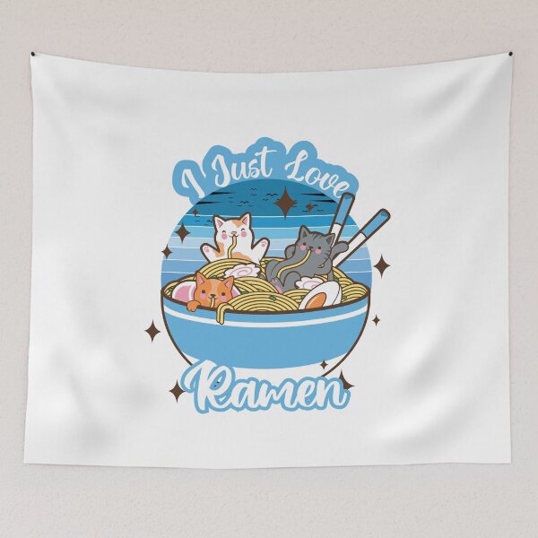 Item preview, I Just Love Ramen designed and sold by AmberSiraj.