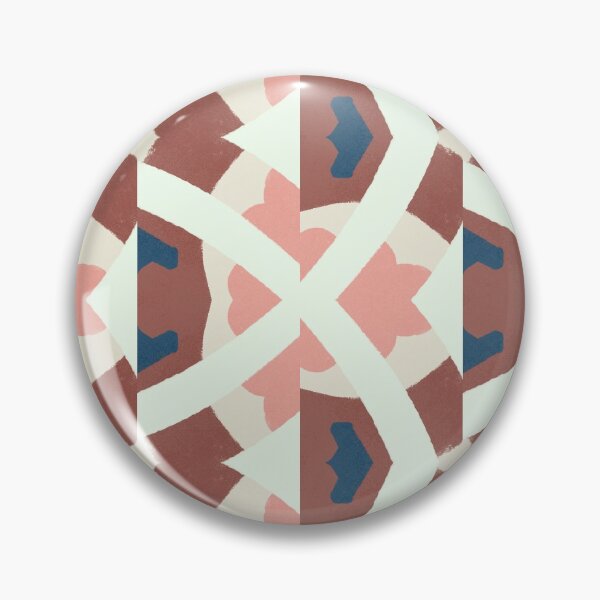 Item preview, Abstract in terracotta and pink designed and sold by AfterPatterns.