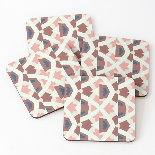 Item preview, Abstract in terracotta and pink designed and sold by AfterPatterns.