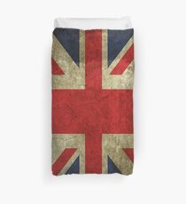 Antique Faded Union Jack UK British Flag Bettbezug