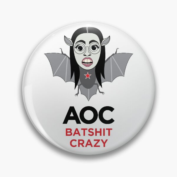 Item preview, AOC is Batshit crazy designed and sold by redbruhl.