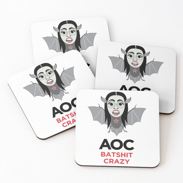 Item preview, AOC is Batshit crazy designed and sold by redbruhl.