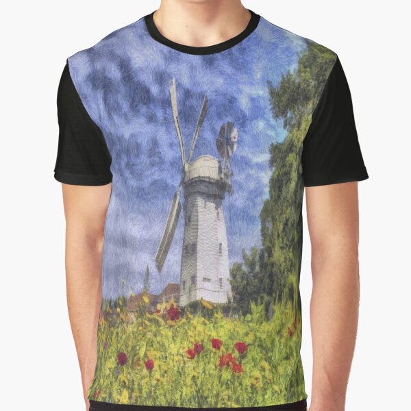 Item preview, Starry Night Windmill designed and sold by Londonimages.