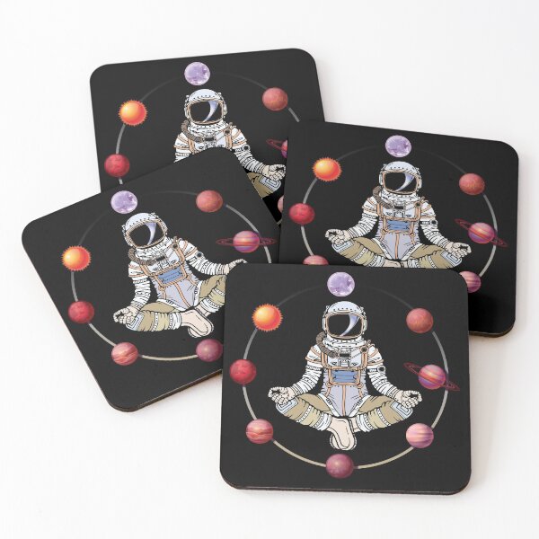 Item preview, Astronaut Does Yoga designed and sold by titanosdesign.