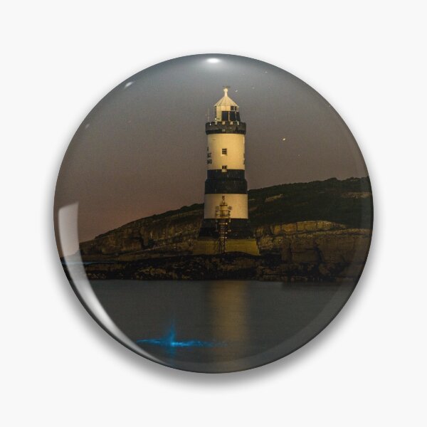 Item preview, Penmon Lighthouse Bioluminescent Plankton  designed and sold by LluniauDafyddEm.
