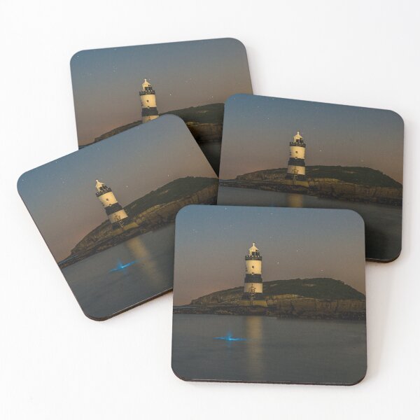 Item preview, Penmon Lighthouse Bioluminescent Plankton  designed and sold by LluniauDafyddEm.