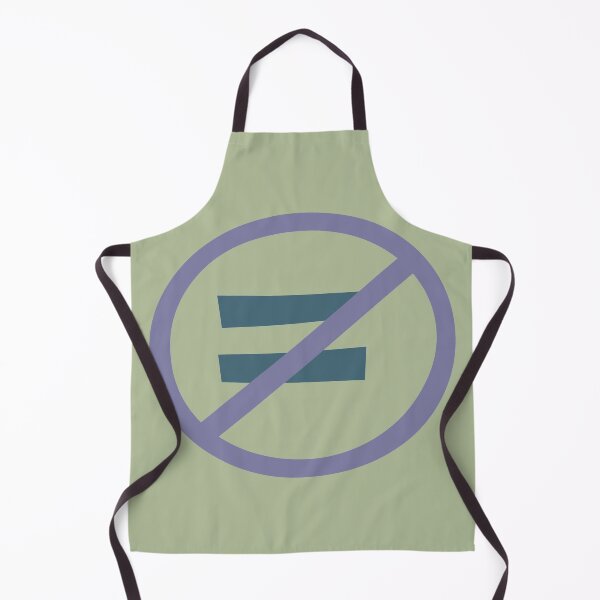 Item preview, Not Equal designed and sold by ShimmerGlimArts.