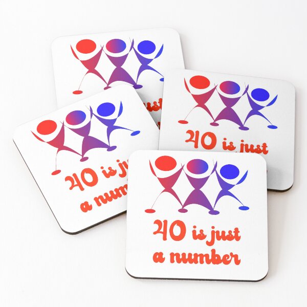 Item preview, 40 is just a Number Graphic RED designed and sold by EdwardMonet.