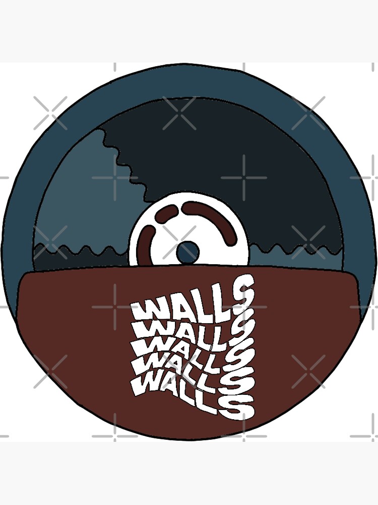 louis tomlinson--walls record Magnet for Sale by the-riles-files