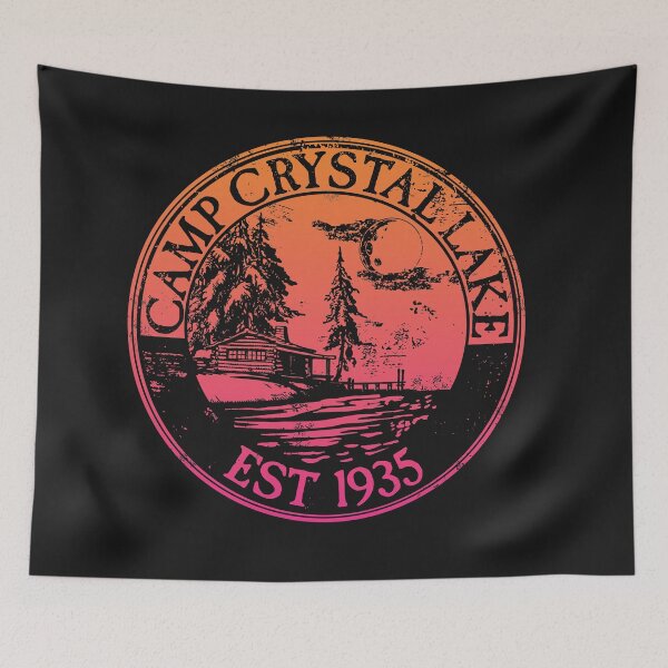 Item preview, Friday the 13th Camp Crystal Lake Vintage Camp Shirt designed and sold by culturestash.