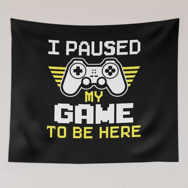 Item preview, Funny Gamer Controller Teenager I Paused my game to be here designed and sold by rehatschek.