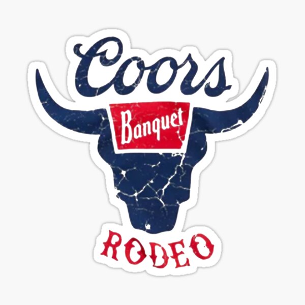Coors Banquet Rodeo Sticker