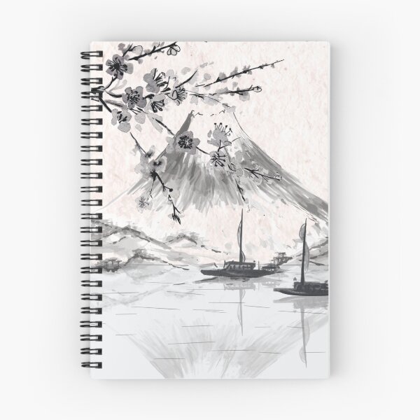 Item preview, Sakura Japanese Landscape designed and sold by ElenaDanilo.