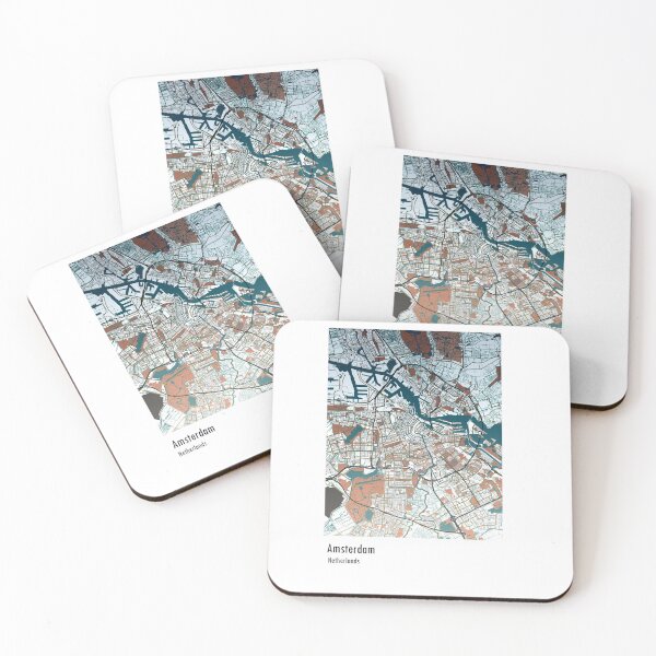 Item preview, Amsterdam map  designed and sold by wamuigaworld.