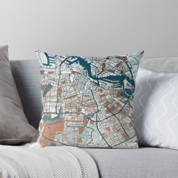 Item preview, Amsterdam map  designed and sold by wamuigaworld.