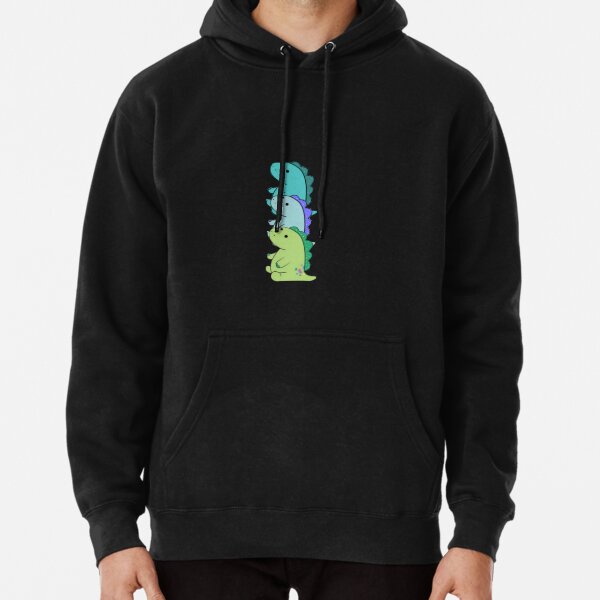 Pickle the dinosaur moriah elizabeth Pullover Hoodie