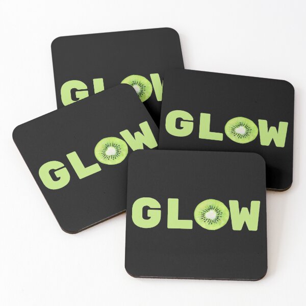 Item preview,  Glow word art, kiwi fruit slices- kiwi fruit designed and sold by MiloHarris.