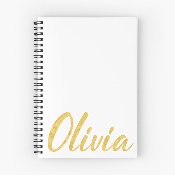 Item preview, Olivia Gold Metallic Name designed and sold by Amy Olsen.