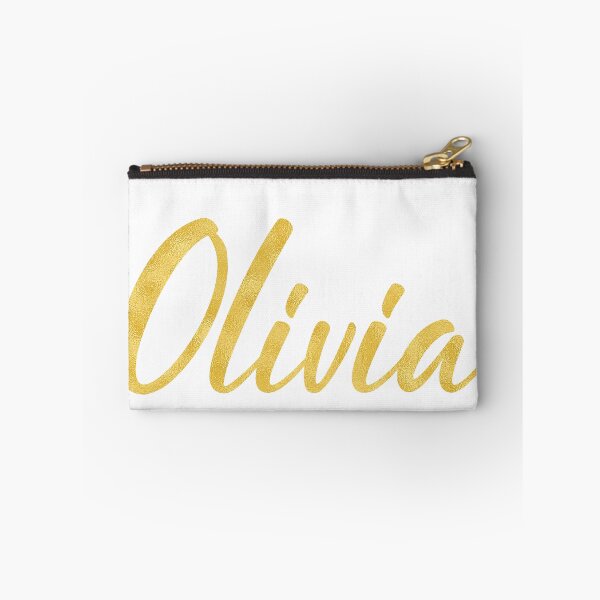 Aperçu de l'œuvre Nom métallique d'or d'Olivia créée et vendue par Amy Olsen.