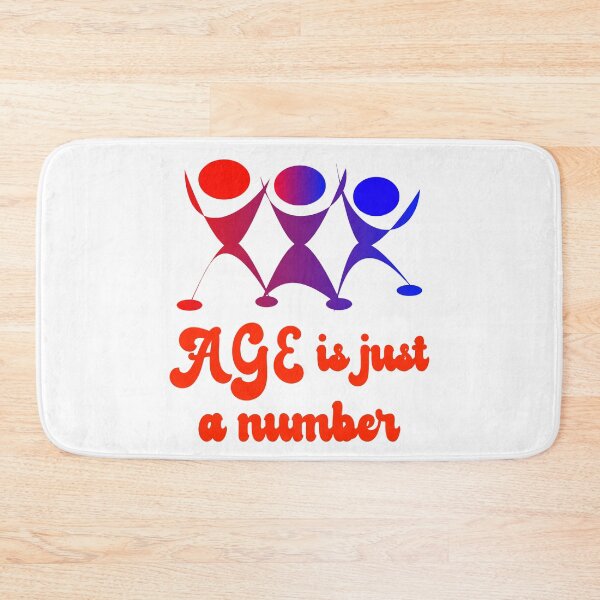 Item preview, Age is just a Number Graphic RED designed and sold by EdwardMonet.