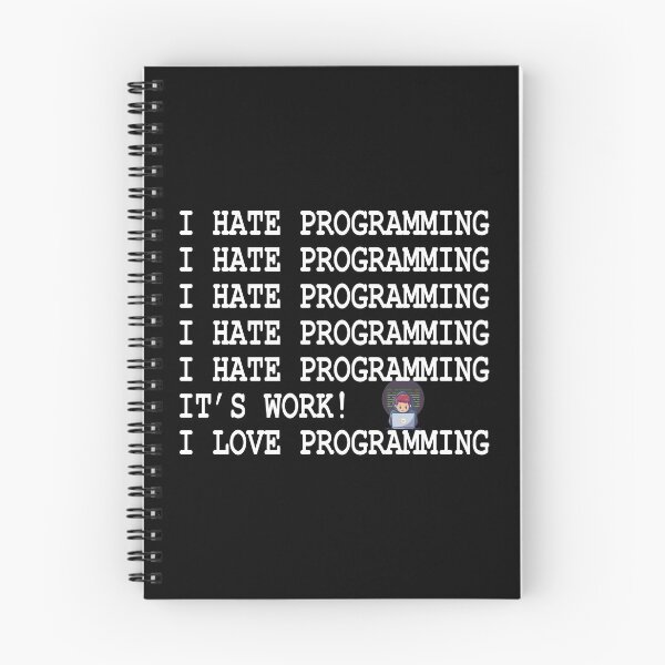 Item preview, "I  LOVE PROGRAMMING" shirt designed and sold by LunarVision.