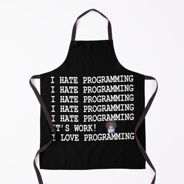 Item preview, "I  LOVE PROGRAMMING" shirt designed and sold by LunarVision.