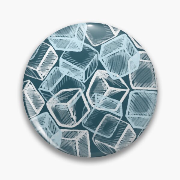Item preview,  Ice Cubes - dark teal, ice blue, white  designed and sold by Perrin Le Feuvre.