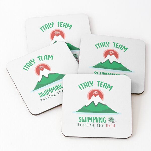 Item preview, ITALY Team Swimming , Hunting The Gold designed and sold by Xiemand.